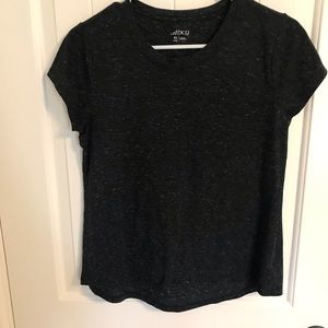 BCG Heathered Charcoal Black short sleeve shirt!